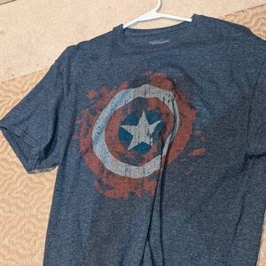 Men's captain america shirt